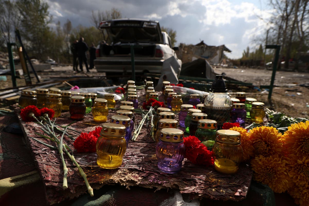 Precision missile strike on cafe hosting soldier’s wake decimates Ukrainian village