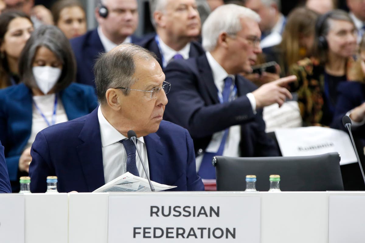 Russia’s Lavrov insists goals in Ukraine are unchanged as he faces criticism at security talks,