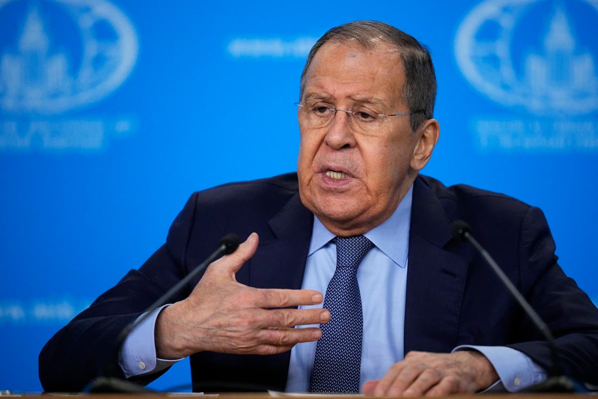 Russia’s foreign minister rejects a US proposal to resume talks on nuclear arms control